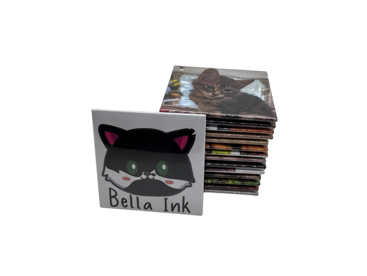 Pack 16 imanes personalizados 5x5 cm